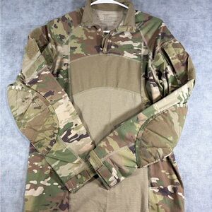 US Military Advanced Combat Shirt ACS Flame Resistant Multicam Mens Large
